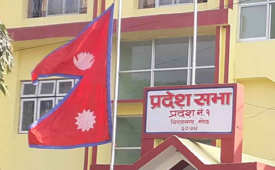 नामकरण प्रस्ताव पेस गर्न प्रदेश १ को आह्वान